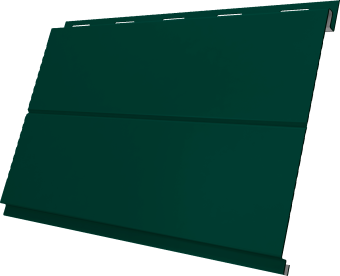 картинка Вертикаль 0,2 line Grand Line 0,5 Satin Matt TX с пленкой RAL 6005 зеленый мох Центр Кровли