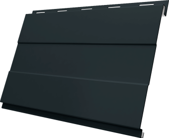 картинка Вертикаль 0,2 prof Grand Line 0,5 Satin с пленкой RAL 7016 антрацитово-серый Центр Кровли