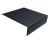 Планка лобовая/околооконная простая 190х50 0,5 Satin с пленкой RAL 7024 мокрый асфальт (2м) Центр Кровли