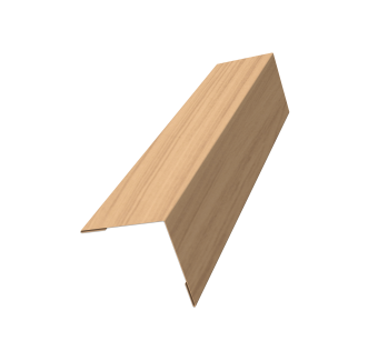 картинка Угол внешний 40х40 0,45 Print Elite Honey Wood TwinColor (2м) Центр Кровли