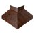 Угол отлива внешний 70 0,45 Print Premium с пленкой Cherry Wood Fresh TwinColor Центр Кровли
