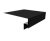 Планка околооконная сложная 200х50х12 (j-фаска) 0,5 Satin Matt TX RAL 9005 черный (2м) Центр Кровли