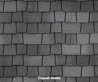 фото Черепица гибкая RoofShield Премиум Эстейт серый оникс Центр Кровли картинка Черепица гибкая RoofShield Премиум Эстейт серый оникс Центр Кровли