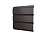 Софит металлический центральная перфорация 0,5 Satin Matt TX с пленкой RR 32 темно-коричневый Центр Кровли
