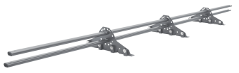 картинка Снегозадержатель для фальцевой кровли Grand Line RAL 7035 3м Центр Кровли