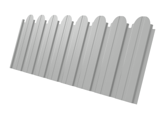 фото Профнастил C10B фигурный 0,45 Drap TX RAL 7047 телегрей 4 Центр Кровли картинка Профнастил C10B фигурный 0,45 Drap TX RAL 7047 телегрей 4 Центр Кровли