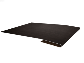 фото Планка начальная 0,45 Print Elite Coffee Wood TwinColor (2м) Центр Кровли картинка Планка начальная 0,45 Print Elite Coffee Wood TwinColor (2м) Центр Кровли