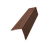 Угол внешний 40х40 0,45 Print Elite Choco Wood TwinColor (2м) Центр Кровли