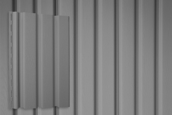 картинка Сайдинг Рейка Grand Line Standart серый (3,0м) Центр Кровли