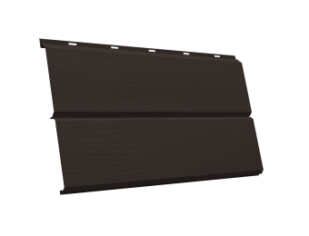 картинка ЭкоБрус 3D 0,345 Grand Line 0,45 Drap-double TX с пленкой RR 32 темно-коричневый Центр Кровли