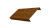 Ламель обратная 150 забора жалюзи Texas 0,45 Print-Double Elite с пленкой Golden Wood Центр Кровли