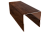 Планка П-образная заборная 20 0,45 Print Premium Cherry Wood Fresh TwinColor (3м) Центр Кровли