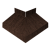 Угол отлива внешний 50 0,45 Print-Double Premium с пленкой Antique Wood Центр Кровли