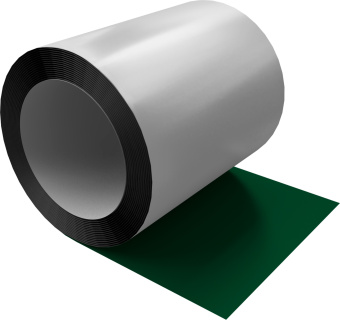 картинка Отмотка Inside Grand Line с внутренним диаметром намотки 500мм 0,5 PE с пленкой RAL 6005 зеленый мох Центр Кровли