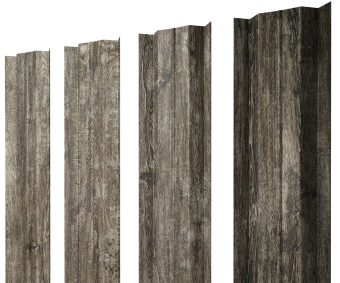 фото Штакетник М-образный В с прямым резом 0,45 Print Elite Nordic Wood TwinColor Центр Кровли картинка Штакетник М-образный В с прямым резом 0,45 Print Elite Nordic Wood TwinColor Центр Кровли