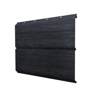 картинка ЭкоБрус new 0,45 Print Premium с пленкой Grey Wood TwinColor Центр Кровли