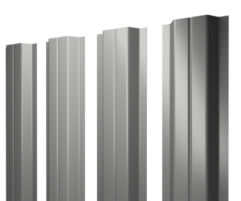 фото Штакетник П-образный A с прямым резом 0,45 Drap TX RAL 7047 телегрей 4 Центр Кровли картинка Штакетник П-образный A с прямым резом 0,45 Drap TX RAL 7047 телегрей 4 Центр Кровли