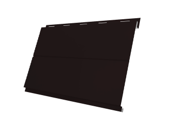 картинка Вертикаль 0,2 Grand Line line 0,5 PurPro с пленкой RAL 9005 черный Центр Кровли