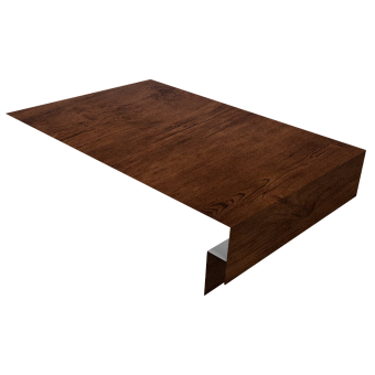 картинка Планка околооконная сложная 300х50х18 (j-фаска) 0,45 Print Premium Cherry Wood Fresh TwinColor (3м) Центр Кровли