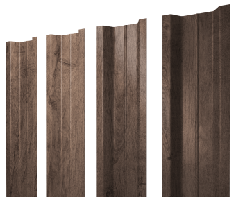 фото Штакетник П-образный В с прямым резом 0,45 Print Premium Almond Wood Fresh Центр Кровли картинка Штакетник П-образный В с прямым резом 0,45 Print Premium Almond Wood Fresh Центр Кровли