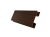 Планка H-образная стыковочная сложная 0,45 Print Elite Choco Wood TwinColor (3м) Центр Кровли
