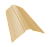 картинка Планка конька фигурного 150x150 0,4 PE с пленкой RAL 1014 слоновая кость (2м) Центр Кровли Планка конька фигурного 150x150 0,4 PE с пленкой RAL 1014 слоновая кость (2м) Центр Кровли