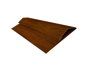 фото Планка стартово-финишная Экобрус Grand Line 0,45 Print-Double Premium Golden Wood Intense F (3м) Центр Кровли картинка Планка стартово-финишная Экобрус Grand Line 0,45 Print-Double Premium Golden Wood Intense F (3м) Центр Кровли