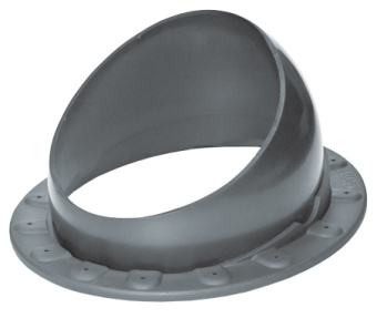 картинка Элемент проходной Krovent Base-VT Seam 125/150 серый Центр Кровли