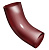 Колено 60 градусов 90мм RAL 3011 коричнево-красный Центр Кровли