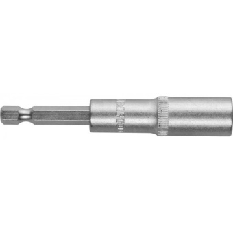 картинка Насадка магнитная Kraftool 8х80, тип хвостовика Е 1/4", удлиненная, Cr-V, 1шт в блистере (26396-08) Центр Кровли