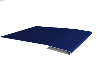 картинка Планка начальная 0,45 PE с пленкой RAL 5002 ультрамариново-синий (2м) Центр Кровли