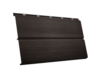 фото ЭкоБрус 3D 0,345 Grand Line 0,45 Print Elite с пленкой Coffee Wood TwinColor Центр Кровли картинка ЭкоБрус 3D 0,345 Grand Line 0,45 Print Elite с пленкой Coffee Wood TwinColor Центр Кровли