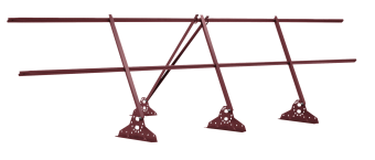картинка Ограждение кровельное Grand Line 0,9х3 RAL 3005 Центр Кровли