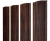 Штакетник Круглый с прямым резом 0,45 Print-Double Premium Cherry Wood Fresh Центр Кровли