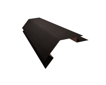 картинка Угол внешний сложный 75х75 135 градусов 0,45 Print Elite Coffee Wood TwinColor (3м) Центр Кровли