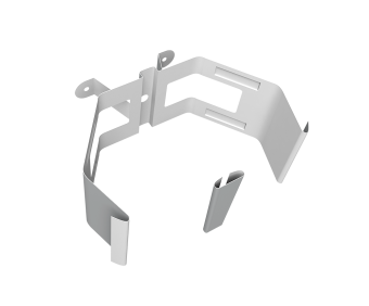 картинка Крепление трубы для гофры на дерево Vortex Lite PE RAL 7004 сигнальный серый Центр Кровли