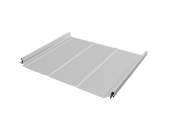 картинка Кликфальц Pro Line Grand Line 0,5 Satin с пленкой на замках RAL 9003 сигнальный белый Центр Кровли