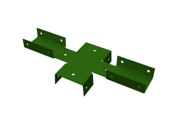 картинка Кронштейн Х RAL 6002 Центр Кровли