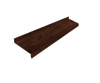 фото Отлив простой 100 0,45 Print Elite Cherry Wood TwinColor (3м) Центр Кровли картинка Отлив простой 100 0,45 Print Elite Cherry Wood TwinColor (3м) Центр Кровли