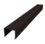 Крышка жалюзи Palermo 0,45 PE-Double RAL 9005 черный (2м) Центр Кровли