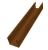 картинка Стойка жалюзи Milan Slim 0,45 Print Elite Golden Wood TwinColor (3м) Центр Кровли Стойка жалюзи Milan Slim 0,45 Print Elite Golden Wood TwinColor (3м) Центр Кровли