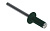 Заклёпка вытяжная Daxmer 4,0х12 RAL 6005 (500шт) нерж/нерж Центр Кровли