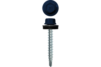 картинка Саморез кровельный Daxmer 4,8х29 (250шт) сверло №1 RAL 5013 Центр Кровли