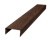 Крышка 45х20 жалюзи Texas 0,45 Print Premium Cherry Wood Dark FTC (2,5м) Центр Кровли