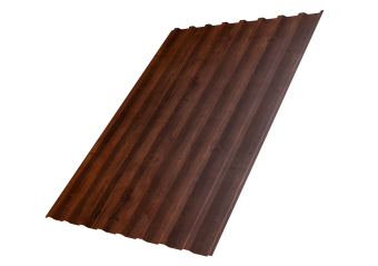 картинка Профнастил С20B 0,45 Print-Double Premium Cherry Wood Fresh Центр Кровли