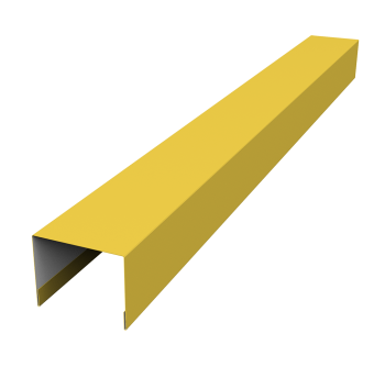 картинка Крышка жалюзи Palermo 0,45 PE RAL 1018 цинково-желтый (2м) Центр Кровли