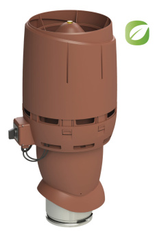 картинка Вентилятор Vilpe Flow Eсo160Р/500 кирпичный Центр Кровли