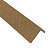 Профиль угловой CM Cladding 2000х70х70х8 мм teak (тик) Центр Кровли