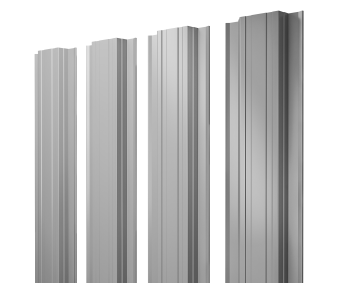 фото Штакетник Прямоугольный с прямым резом 0,45 Drap TX RAL 7004 сигнальный серый Центр Кровли картинка Штакетник Прямоугольный с прямым резом 0,45 Drap TX RAL 7004 сигнальный серый Центр Кровли