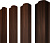 картинка Штакетник М-образный B фигурный Grand Line 0,45 Print Elite Choco Wood TwinColor Центр Кровли Штакетник М-образный B фигурный Grand Line 0,45 Print Elite Choco Wood TwinColor Центр Кровли
